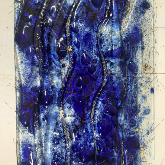Werk uit het atelier glaskunst