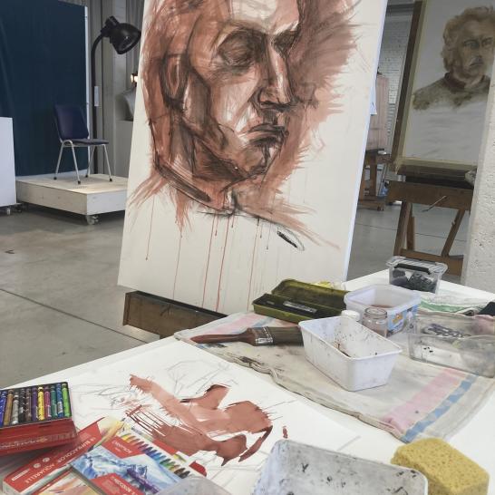 Werk uit het atelier tekenkunst