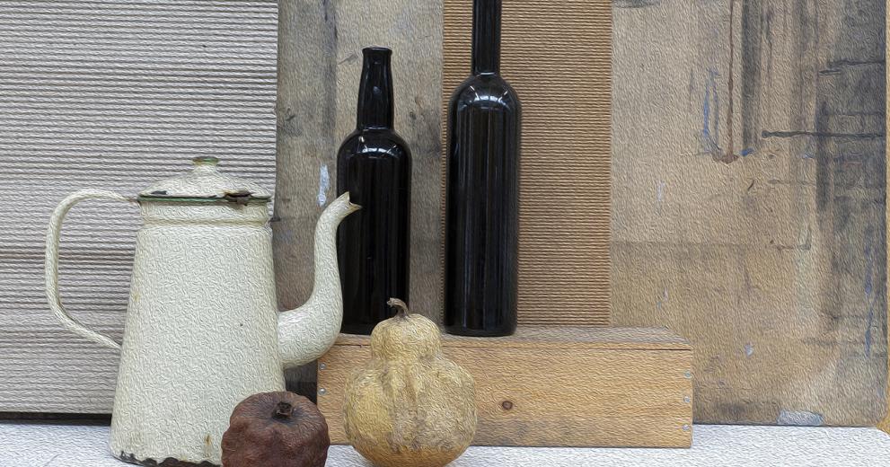 Sfeerbeeld uit het atelier tekenkunst