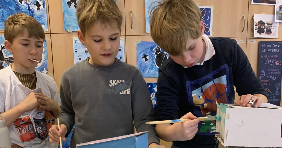 Sfeerbeeld uit één van onze ateliers in Oud-Turnhout