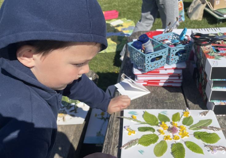 Sfeerbeeld tijdens één van onze activiteiten op het einde van het schooljaar