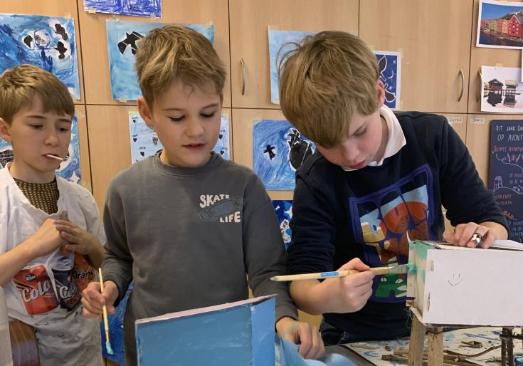 Sfeerbeeld uit één van onze ateliers in Oud-Turnhout