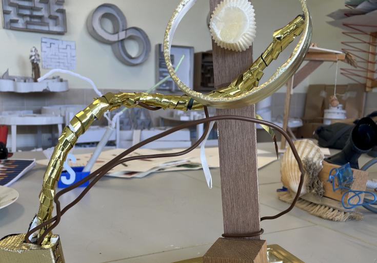 Werk uit het atelier van de derde graad Beerse